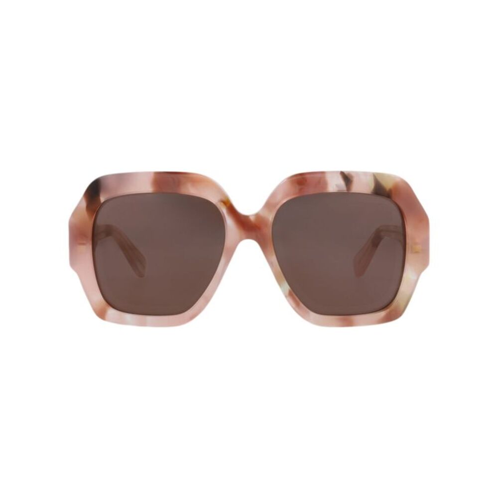 Chloé Square-Frame Recycled Acetate Sunglasses Pink Womens